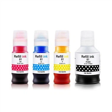 GI-71 Refill Dye Ink for Canon G1020 G2020 G3020 G3060 G1220-skrivere