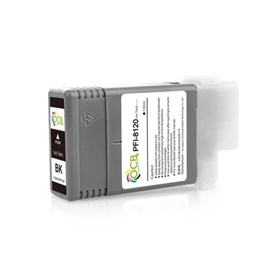 130ML PFI 8120-kompatibel blekkpatron fylt med pigmentblekk med brikke for Canon TM-5200 TM-5205 TM-5300 TM-5300 MFP TM-5305