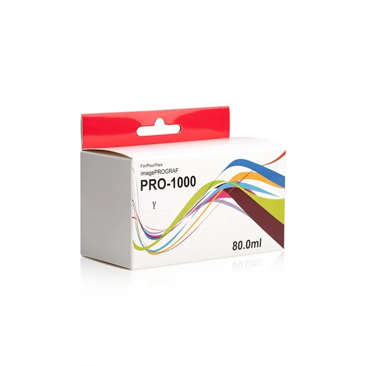 12 Colors 80ML PFI50 PFI 50 Compatible Disposable Ink Cartridge With Chip For Canon Image Pro500 PRO-500