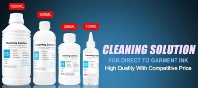 250 ml Eco Solvent rengjøringsløsning for HP-blekkpatron